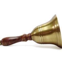 Handglocke Messing - Antik Look - 16cm – Bild 4