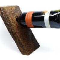 Flaschenhalter Balance - Antik Holz - Unikat - #01 – Bild 2