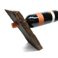 Flaschenhalter Balance - Antik Holz - Unikat - #01 – Bild 3