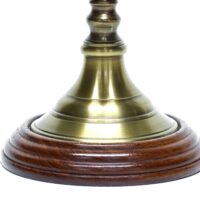 Armillarsphäre - Messing Holz - Antik-Look - 21,5cm – Bild 2