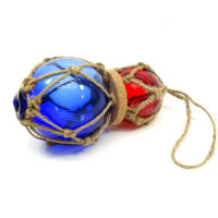Fischerkugeln 2er Set - Blau & Rot