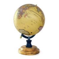 Globus mit Eisengestell und Holzsockel - Nature Look - 32cm – Bild 5