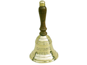 Handglocke Messing - Captains Bell - 12,5cm