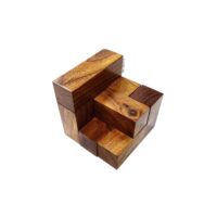 Holz-Puzzle Würfel - Kniffeliges Würfelpuzzle - 7teilig – Bild 7