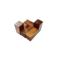Holz-Puzzle Würfel - Kniffeliges Würfelpuzzle - 7teilig – Bild 6