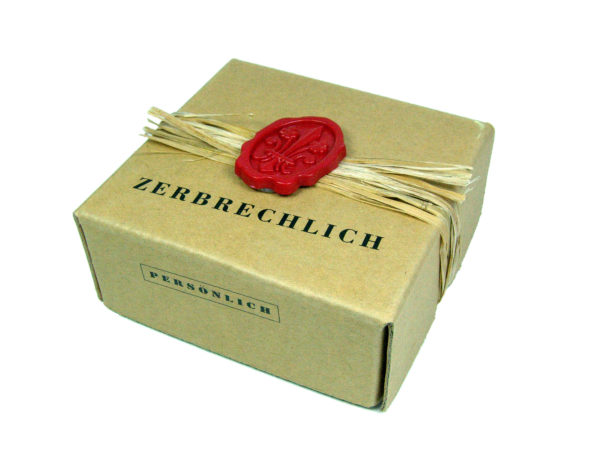 Handschmeichler Klangherz in der versiegelten Box