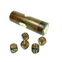 Kleines Würfelspiel in der Holz-Dose – Bild 4