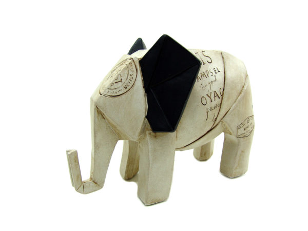 Origami Elefant - Zeitung Frankreich Paris