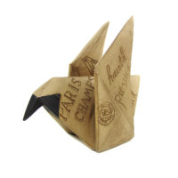 Origami Vogel - Zeitung Frankreich Paris