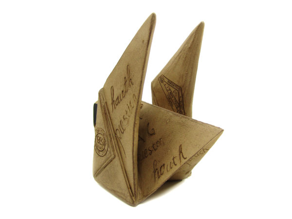 Origami Vogel - Zeitung Frankreich Paris