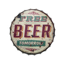 Free Beer Tomorrow - XXL Kronkorken