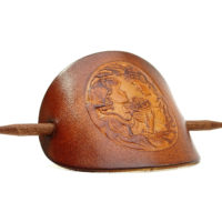Vickys World Leder Haarspange - OX Antique Cameo Estelle & Colette – Bild 5