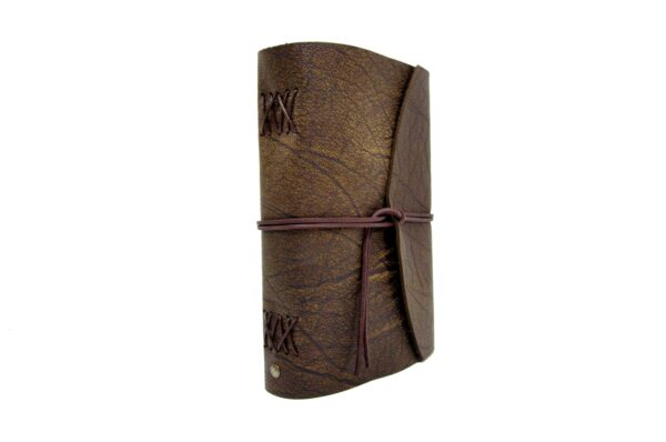 Lederbuch Buffalo Crust Raw A5 – Bild 2