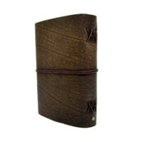 Lederbuch Buffalo Crust Raw A5 – Bild 3