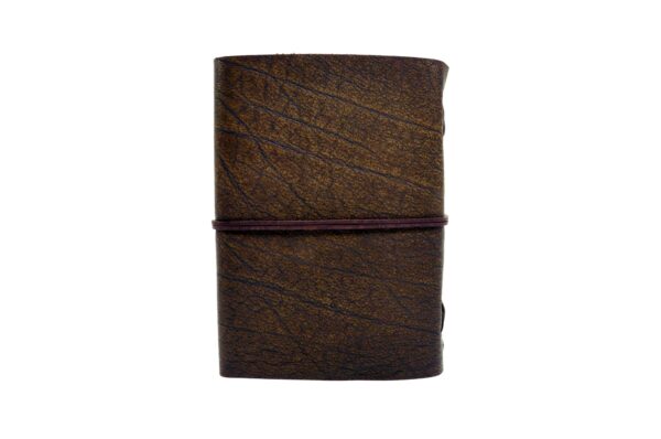 Lederbuch Buffalo Crust Raw A5 – Bild 4