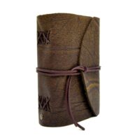 Lederbuch Buffalo Crust Raw A6 – Bild 2