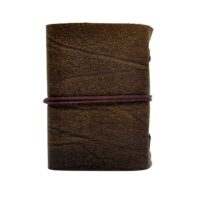 Lederbuch Buffalo Crust Raw A6 – Bild 4
