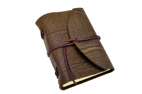 Lederbuch Buffalo Crust Raw A6 – Bild 5