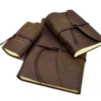 Lederbuch Buffalo Crust Raw A5 – Bild 6