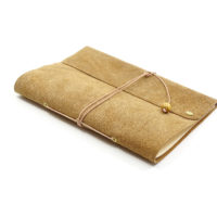 Lederbuch Travel Memory Caramel - A5 – Bild 3
