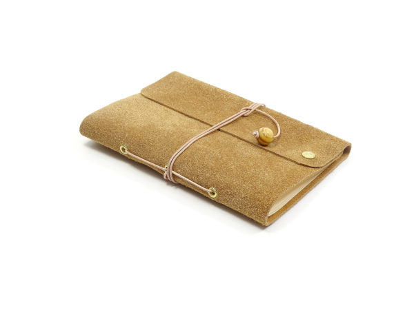 Lederbuch Travel Memory Caramel - A6 – Bild 2