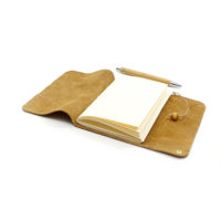 Lederbuch Travel Memory Caramel - A6 – Bild 3