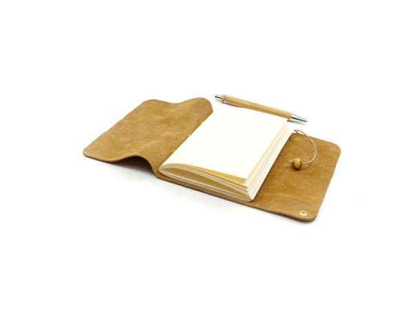 Lederbuch Travel Memory Caramel - A6 – Bild 3