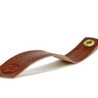 Vickys World Leder Lineal - OX RAW RULER BROWNY- 20 cm – Bild 6