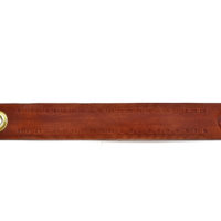Vickys World Leder Lineal - OX RAW RULER BROWNY- 20 cm – Bild 3