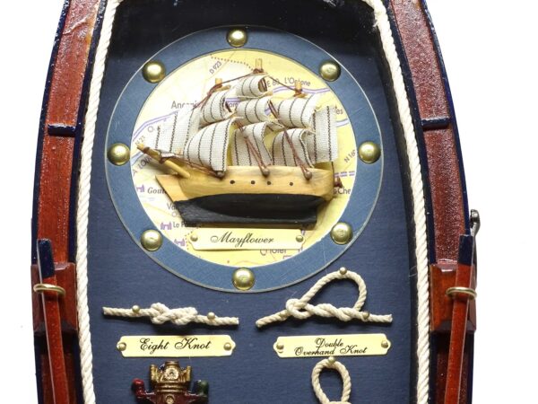 Geheimer Schlüsselkasten - Bootsform mit Knotentafel – Bild 7