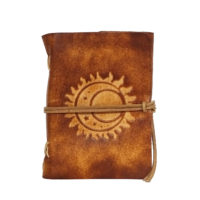 Lederbuch - soft OX Sun, Moon & Stars Scuff - A6