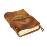 Lederbuch - soft OX Life Tree Scuff - A6 – Bild 4