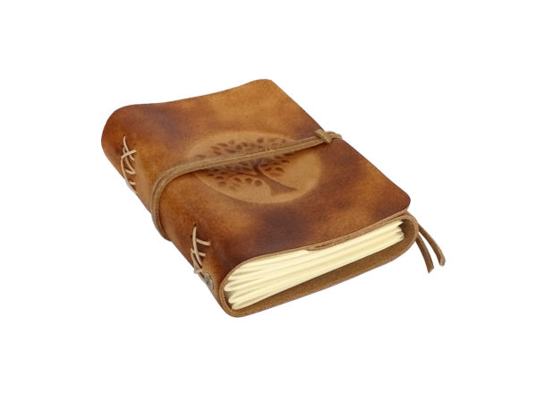 Lederbuch - soft OX Life Tree Scuff - A6 – Bild 4