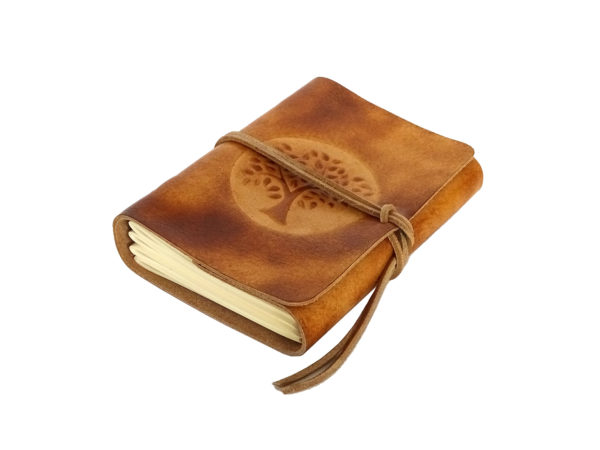 Lederbuch - soft OX Life Tree Scuff - A6 – Bild 3