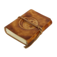 Lederbuch - soft OX Moon & Stars Scuff - A6 – Bild 3