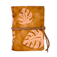 Lederbuch - soft OX Monstera Scuff - A6