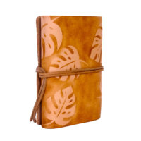 Lederbuch - soft OX Monstera Scuff - A6 – Bild 5