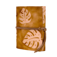 Lederbuch - soft OX Monstera Scuff - A6 – Bild 2
