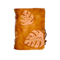 Lederbuch - soft OX Monstera Scuff - A6 – Bild 6