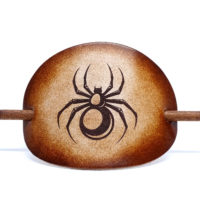 Vickys World Leder Haarspange - OX Antique - Spider – Bild 4
