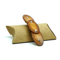 Leder Haarspange Vickys World – Clipy O