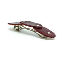 Leder Haarspange Vickys World – Clipy O