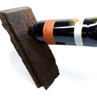Flaschenhalter Balance - Antik Holz - Unikat - #02 – Bild 3