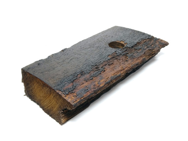 Flaschenhalter Balance - Antik Holz - Unikat - #02 – Bild 4