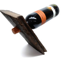 Flaschenhalter Balance - Antik Holz - Unikat - #02 – Bild 8