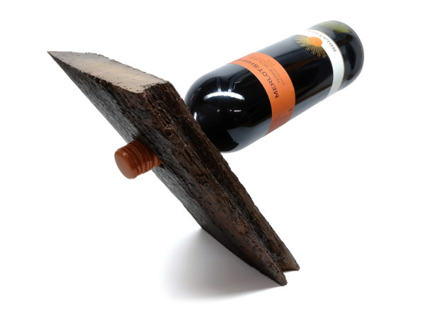 Flaschenhalter Balance - Antik Holz - Unikat - #02 – Bild 8