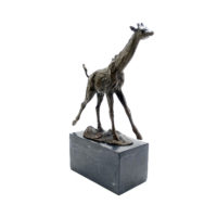 Giraffe Bronze – Bild 2