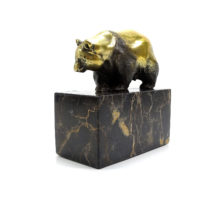 Panda Bär Bronze – Bild 4