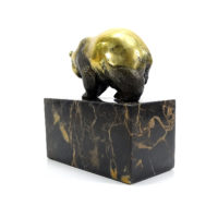 Panda Bär Bronze – Bild 6