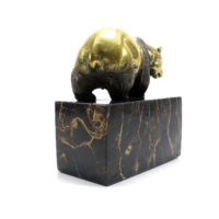 Panda Bär Bronze – Bild 8